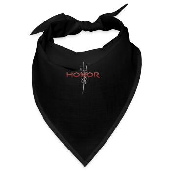 Katana-Schwert der Ehre - Bandana - Schwarz - Vorne
