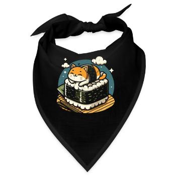 Sushi - Bandana - Schwarz - Vorne