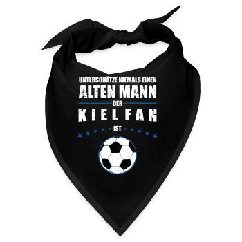 Aufsteiger 2024 Kiel Aufsteiger Shirt - Bandana - Schwarz - Vorne