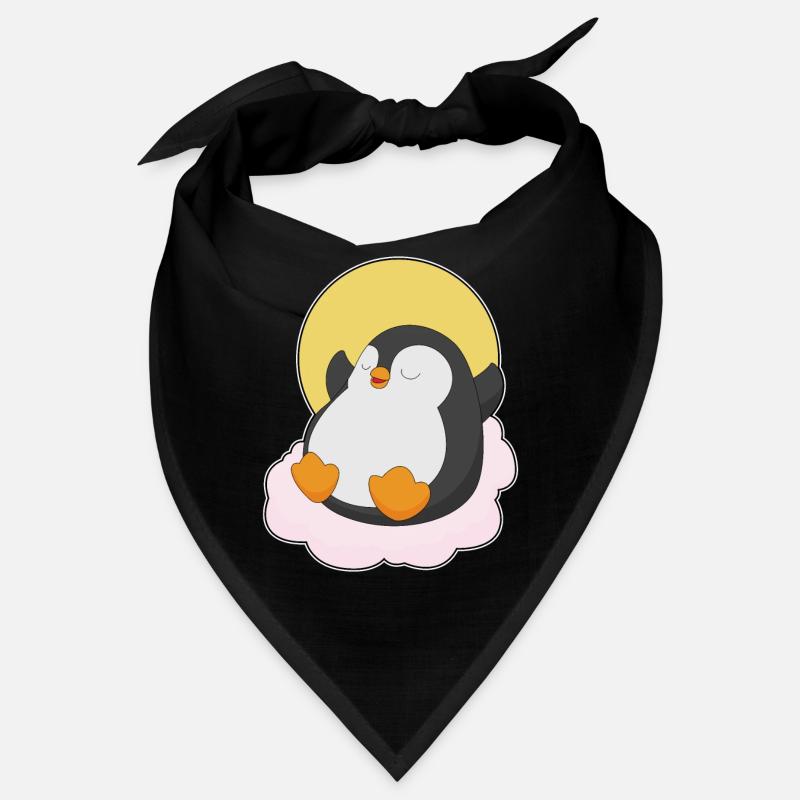 Pinguin Wolken Bandana