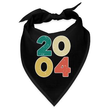 2004 - Jahrgang 2004 - Baujahr 2004 - Bandana - Schwarz - Vorne