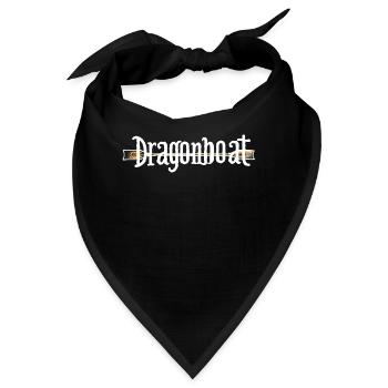 Lustiges Drachenboot-paddel - Bandana - Schwarz - Vorne