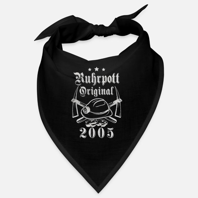 2005 Geburtstag Ruhrpott Original Hacke Helm Bandana