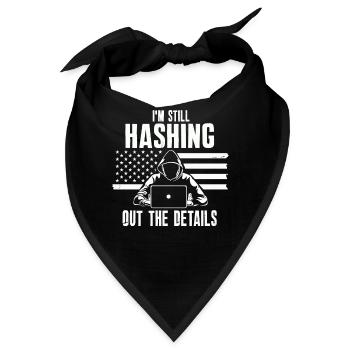 Ethische Hacker-Cybersicherheitsexpertise - Bandana - Schwarz - Vorne
