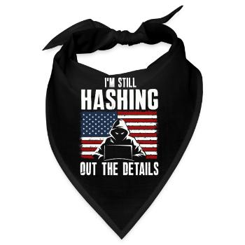 Ethische Hacker-Cybersicherheitsexpertise - Bandana - Schwarz - Vorne