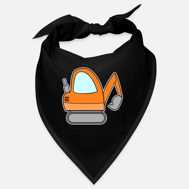Excavator Construction Site Excavator Driver Bandana