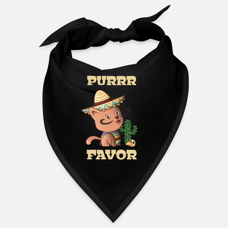 Chat mexicain mignon dicton drôle Bandana