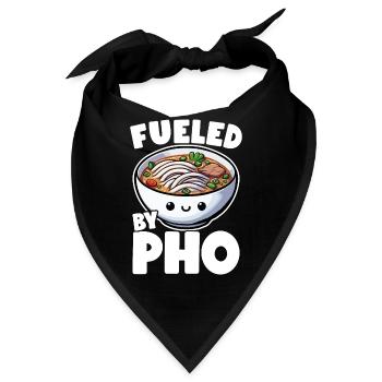 Pho Vietnamesisches Essen Vietnam Pho - Bandana - Schwarz - Vorne