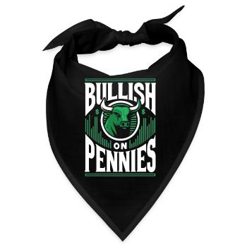 Börsenhändler, Forex-händler, Anlegerhandel - Bandana - Schwarz - Vorne