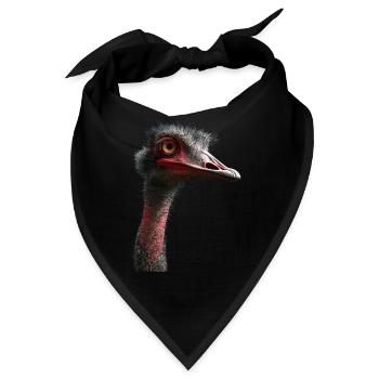 Strauß - Bandana - Schwarz - Vorne