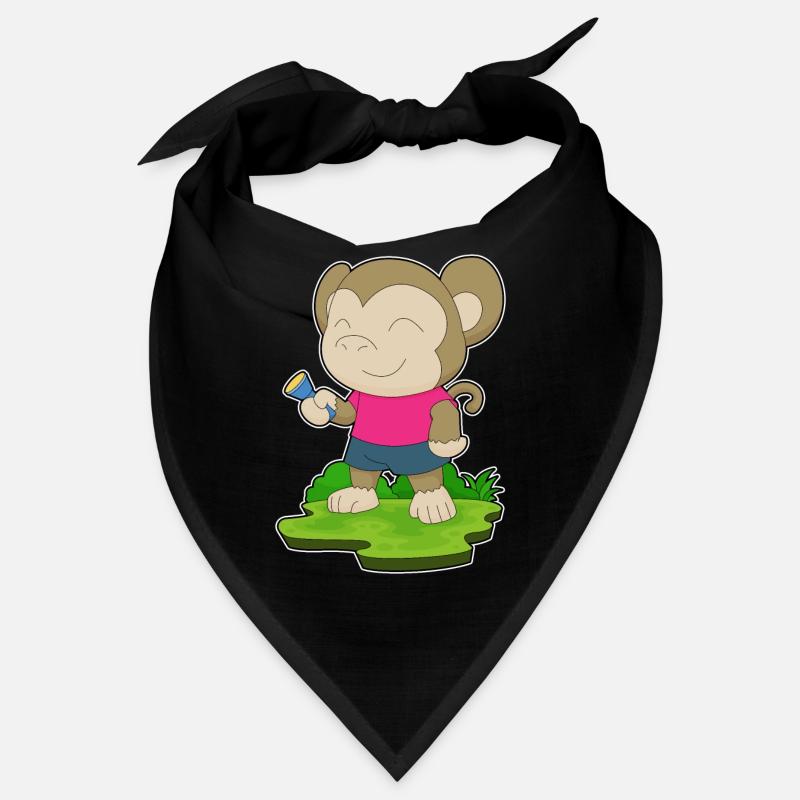 Lampe de poche Singe Bandana
