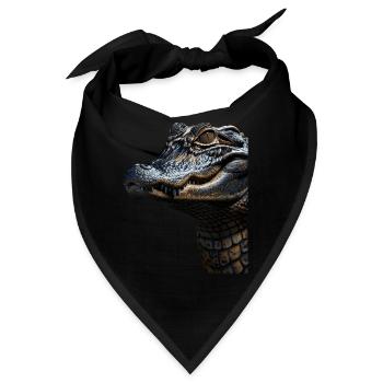 Alligator - Bandana - Schwarz - Vorne