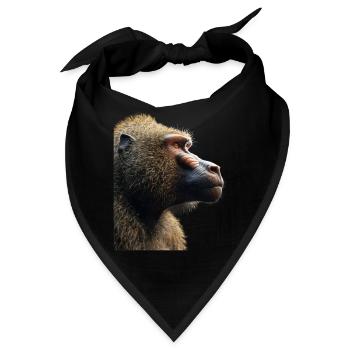 Pavian - Bandana - Schwarz - Vorne
