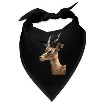 Antilope - Bandana - Schwarz - Vorne