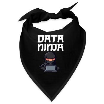 Data ninja data Scientist - Bandana - Schwarz - Vorne