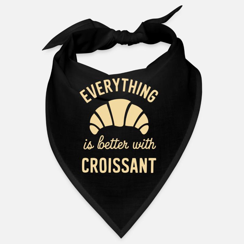 Everything is better with croissant Bandana