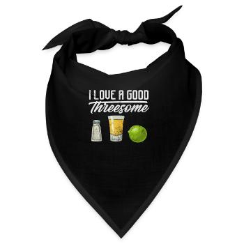 Tequila - Bandana - Schwarz - Vorne