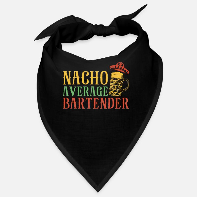 Barman Mixologue Nacho Average Bandana