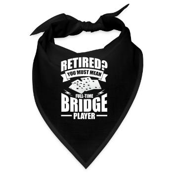 Bridge - Bandana - Schwarz - Vorne