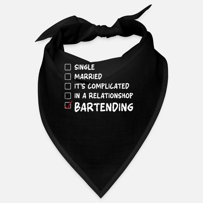 Bartender Mixologist Single Bandana