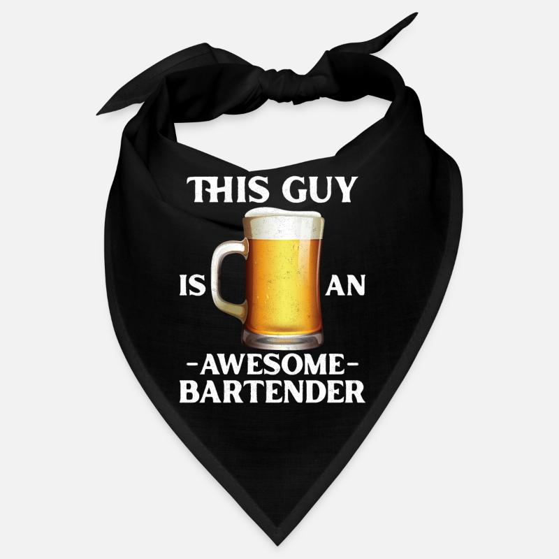 Bartender Mixologist This Guy Is Bandana
