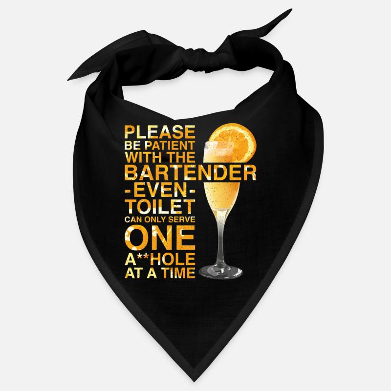 Bartender Mixologist Please Be Bandana