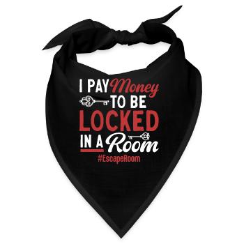 Escape Room - Bandana - Schwarz - Vorne