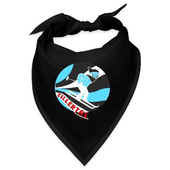 Skifahren im Zillertal - Bandana - Schwarz - Vorne
