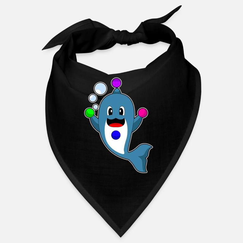 Jongleur dauphin jonglant Bandana
