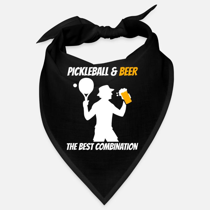 Pickleball & Beer The Best Combination Bandana