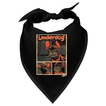 Kleiner Hund ist der Außenseiter - Bandana - Schwarz - Vorne