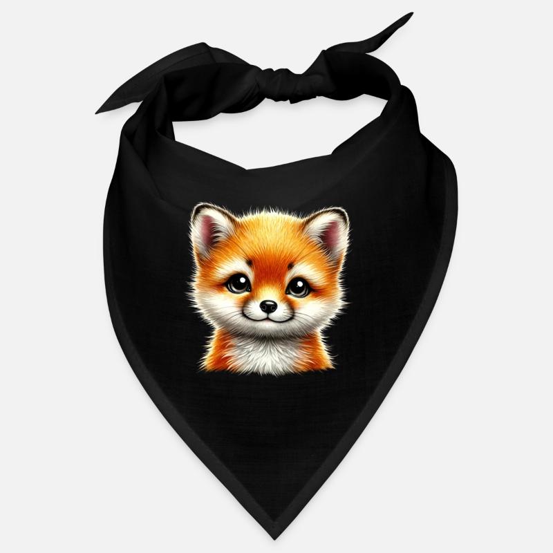 Fox Cute Fox Cub Design Bandana
