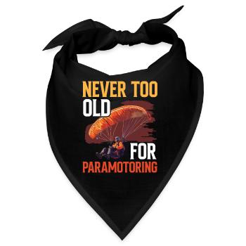 Flugschirm motorschirm paramotoring - Bandana - Schwarz - Vorne