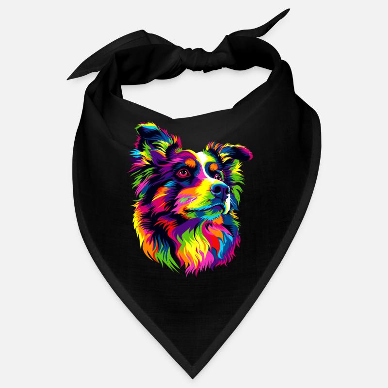 Berger Australien Couleurs vives Pop Art Aussie Bandana