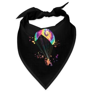 Motorisiertes Gleitschirmfliegen Ppg Paramotoring - Bandana - Schwarz - Vorne