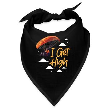Flugschirm motorschirm paramotoring - Bandana - Schwarz - Vorne