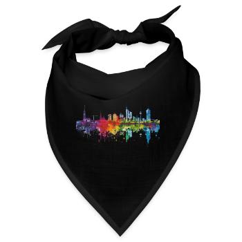 Ludwigshafen am Rhein - Bandana - Schwarz - Vorne
