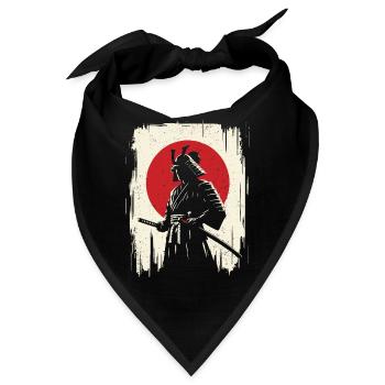Samurai - Bandana - Schwarz - Vorne