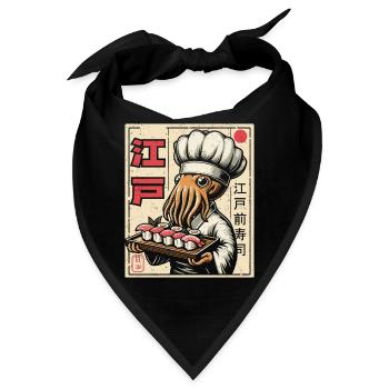 Sushi - Bandana - Schwarz - Vorne