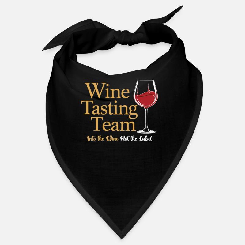 Équipe de dégustation de vins - Dans le vin, pas dans l’étiquette Bandana