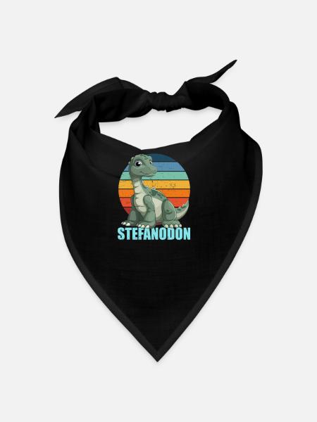 Stefanodon Kombination aus Stefan und Iguanodon - Bandana - Schwarz