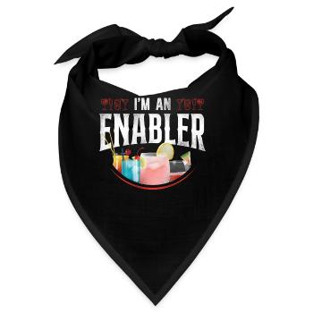Bartender Mixologist I'm An - Bandana - Schwarz - Vorne
