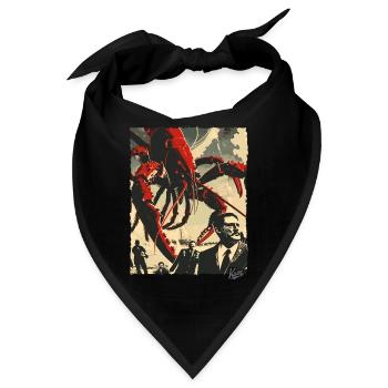 Männer werden zu Hummer, Hummer Kerle - Bandana - Schwarz - Vorne