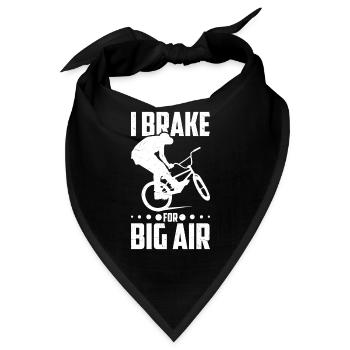BMX Freestyle Biker Bike Fahrrad BMX Fahrer - Bandana - Schwarz - Vorne