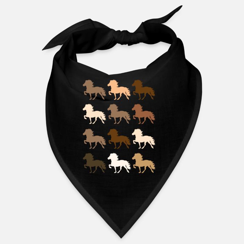 Cheval islandais Bandana