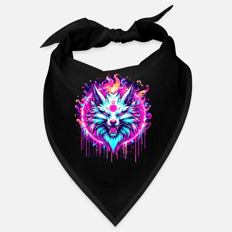 Psychedelic Fox Bandana