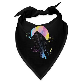 Motorisiertes Gleitschirmfliegen Ppg Paramotoring - Bandana - Schwarz - Vorne