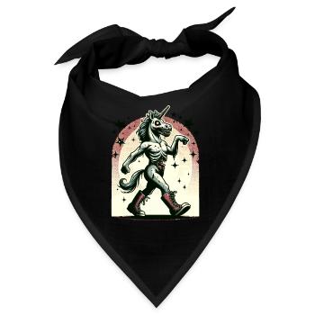 Zombie Einhorn Undead Mystical Creature - Bandana - Schwarz - Vorne