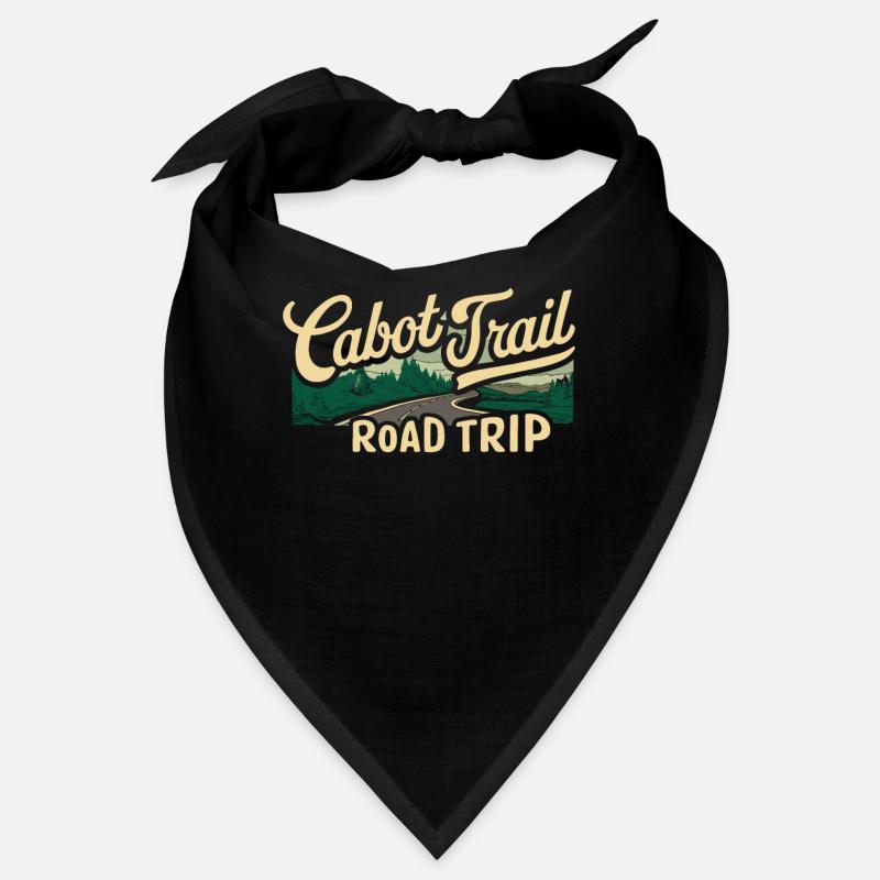 Paysage de road trip sur la piste Cabot Bandana