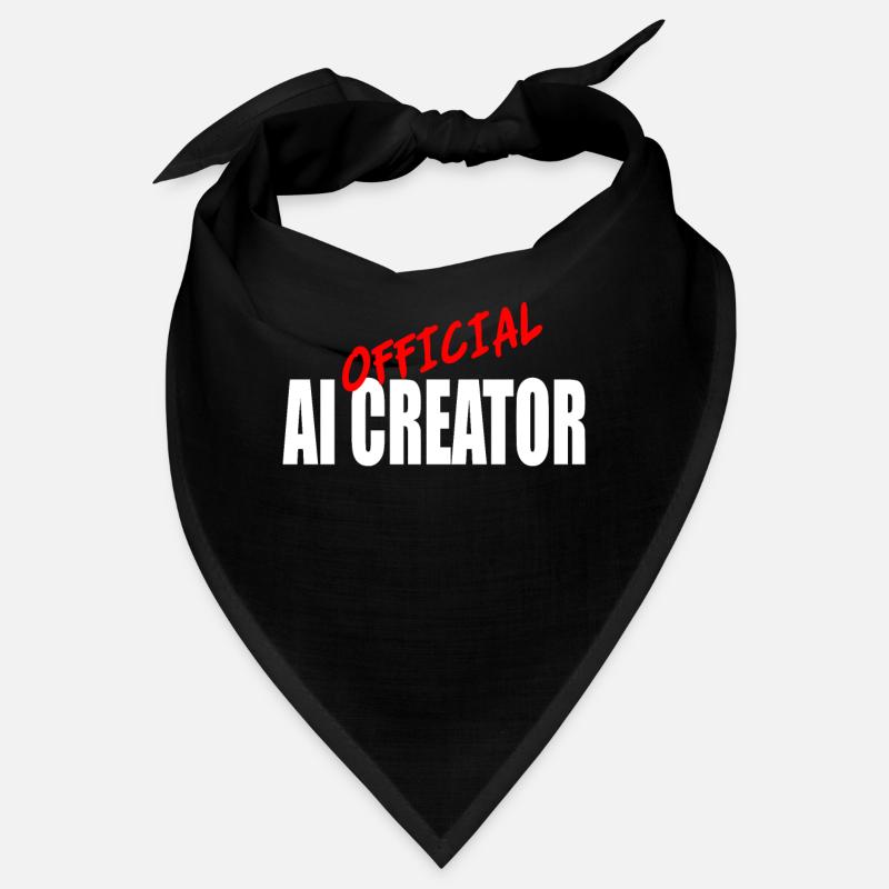 Offizielles AI Creator Grafikdesign Bandana